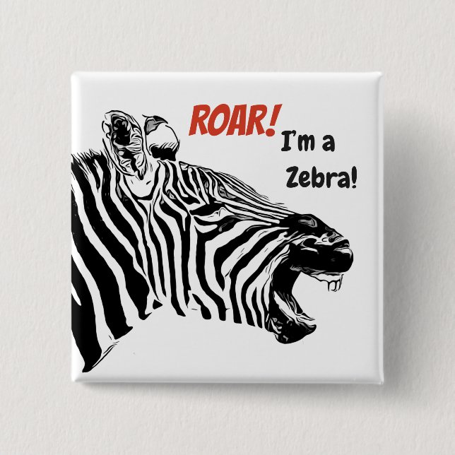 Roar a button (Front)