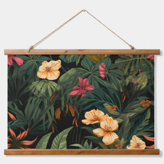 Roar & Explore Rainforest Botanical Hanging Tapestry