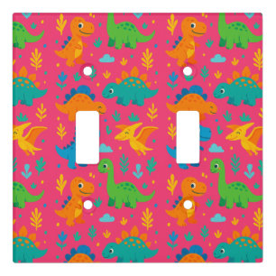 Roar & Glow Light Switch Cover