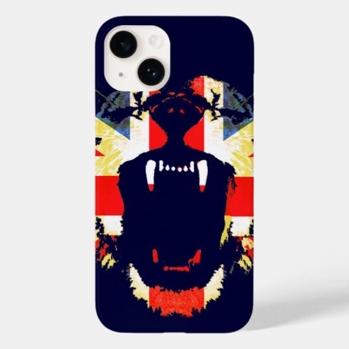 Roar Great British lion union jack iphone case