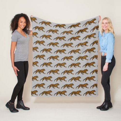 Roar Im a Tiger _  Fleece Blanket