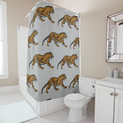 Roar Im a Tiger _  Shower Curtain