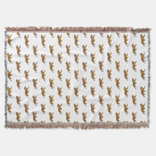 Roar! I'm a Tiger! - throw blanket