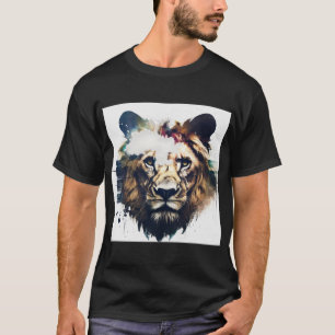 Roar in Style: Majestic Tiger Print T-Shirt