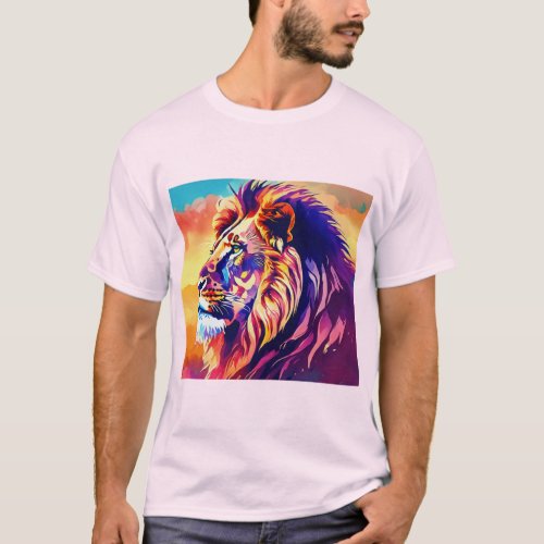 Roar in Style Smooth Lion T_Shirt for Majestic Lo