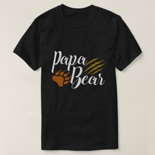 Roar in Style with Papa Bear T_Shirts