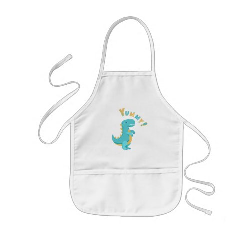 Roar into Fun with a Dino_Mite Party Kids Apron