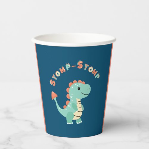 Roar into Fun with a Dino_Mite Party Paper Cups