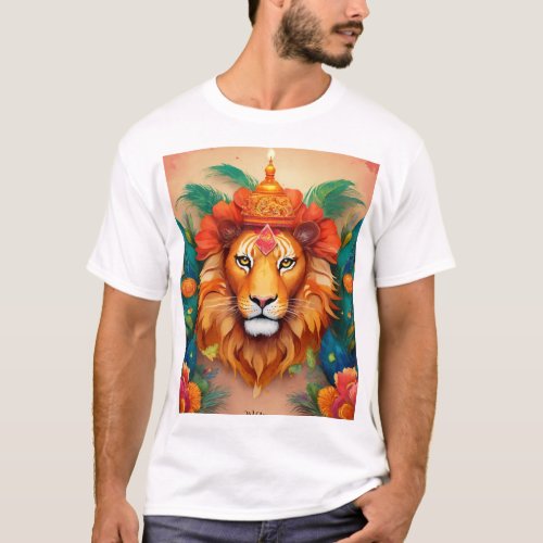 Roar  into stylemajestic lion Graphic T_Shirt