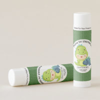 Roar It's A Dinosaur Baby Shower Lip Balm