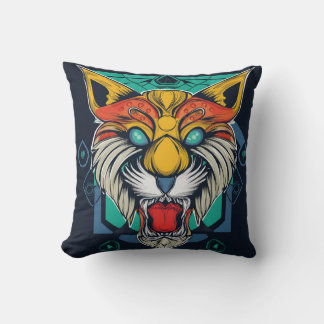 Roar lion pillow cover