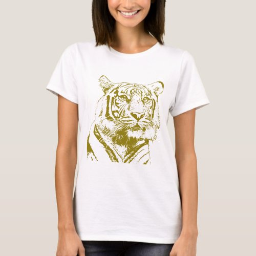 Roar of conservation  the tiger  T_Shirt