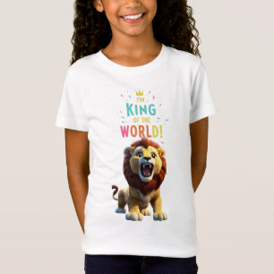 Roar of Majesty: Lion King Cartoon T-Shirt