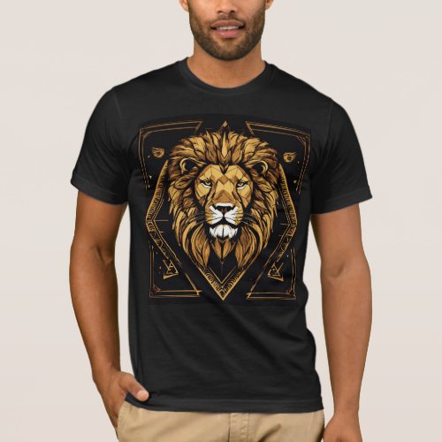 Roar of the Hybrid Lion and Viper Fusion T_Shirt