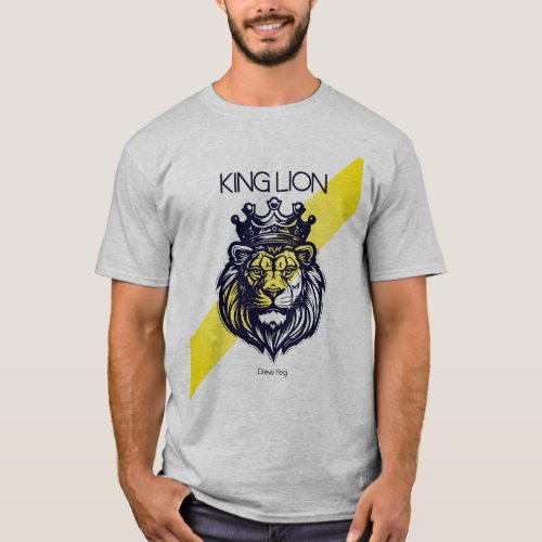 Roar of the King Lion T_Shirt Design