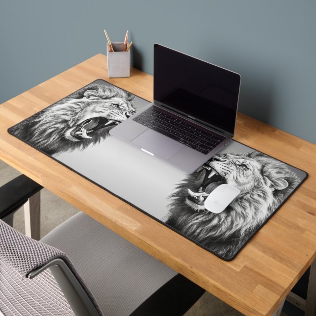 Roar of the Lion  Desk Mat (Office 2)