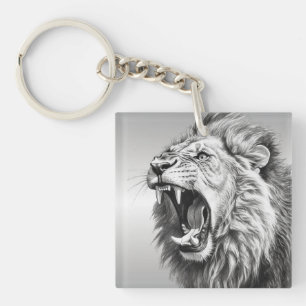 Roar of the Lion Keychain
