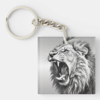 Roar of the Lion Keychain