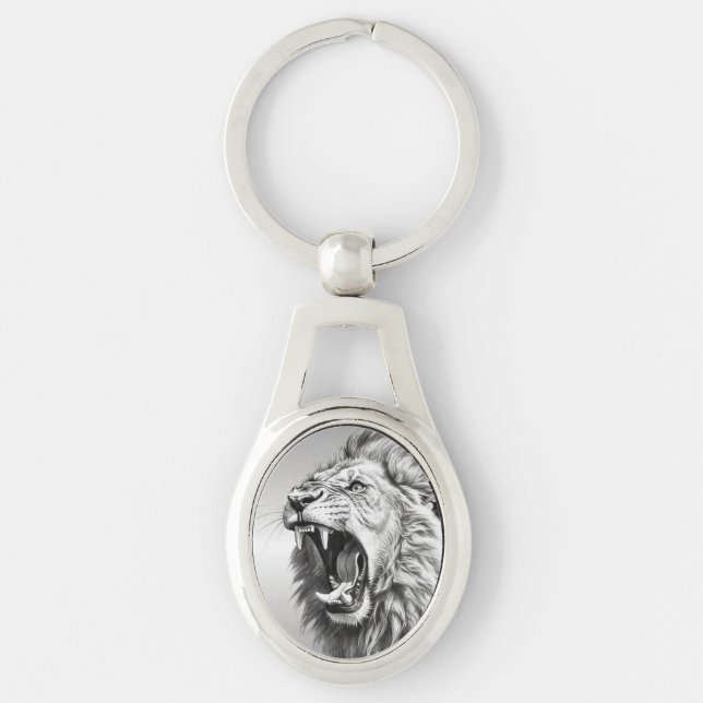 Roar of the Lion  Keychain (Front)