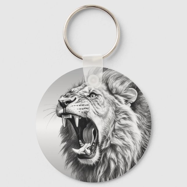 Roar of the Lion  Keychain (Front)