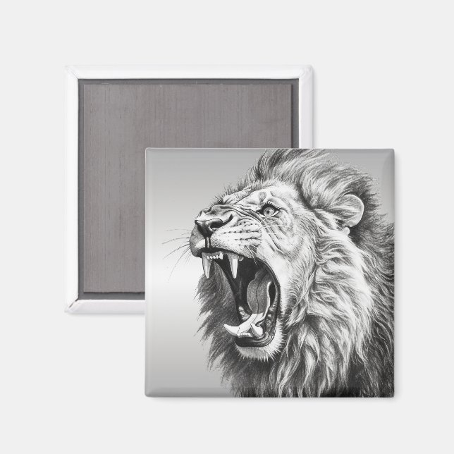 Roar of the Lion  Magnet (Front/Back)