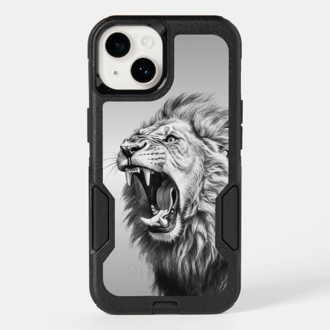 Roar of the Lion  Otterbox iPhone Case (Back)