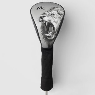 Roar of the Lion Personal Initials Golf Head Cover