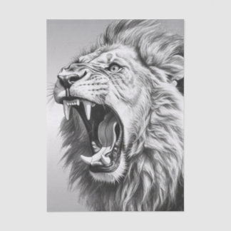 Roar of the Lion  Tissue Paper