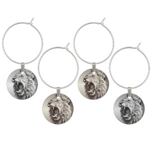Roar of the Lion Wine Charm