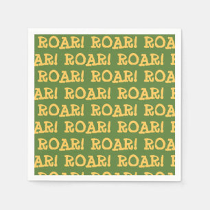 Roar Party Animals Birthday Napkins
