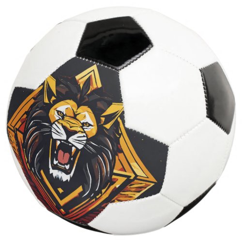 Roar Rage The Lions Fury Soccer Ball Soccer Ball