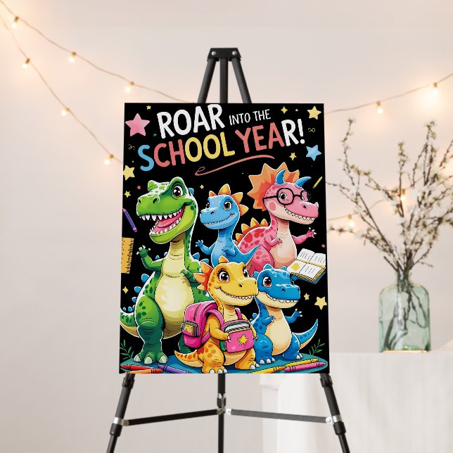 Roar-some Back to School Posters – (In Situ (Stand))