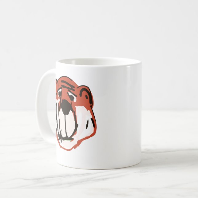 Roar-somely Cute Tiger Mug (Front Left)