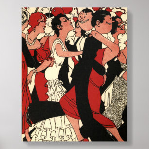 Roaring 20s acrylic photo tile