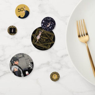 Roaring 20's Flapper Twenties Great Gatsby 1920 Confetti