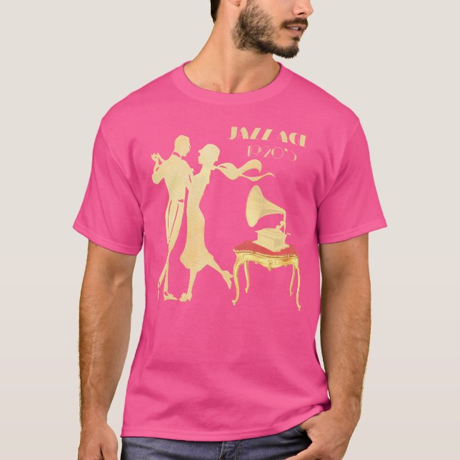 Roaring 20S Jazz Age T-Shirt (Front)
