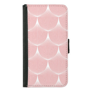 Roaring '20s Linear Scales: Elegant Pattern Samsung Galaxy S5 Wallet Case