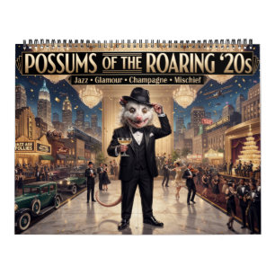 Roaring 20s Possum Calendar