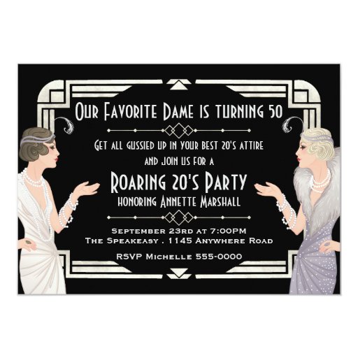 Speakeasy Party Invitation 10