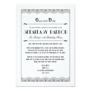 Prohibition Party Invitations Wording 9