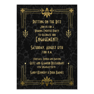 Roaring Twenties Invitations 5