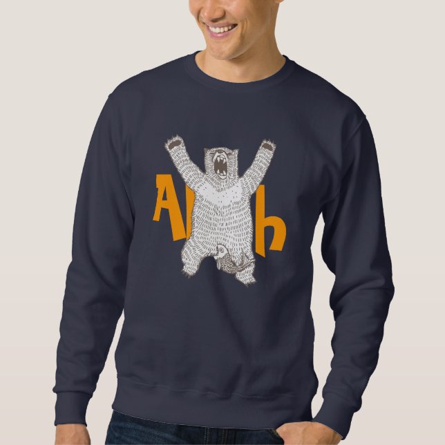 Roaring Bear (Ink) Sweatshirt (Front)