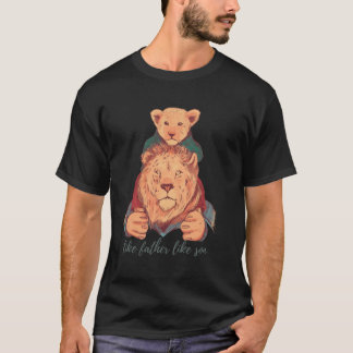 Roaring Bonds Lion Father Son Duo friend T-Shirt