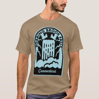 Roaring Brook Falls Connecticut Oversized T-Shirt