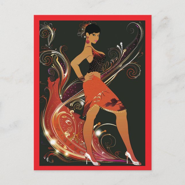 ROARING ERA #1 POSTCARD (Front)