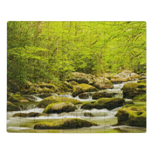 Roaring Fork in Spring Jigsaw Puzzle