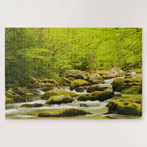 Roaring Fork in Spring Jigsaw Puzzle
