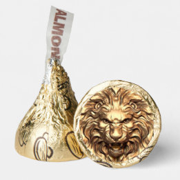 Roaring Gold Lion Head Hershey's Candy Favors