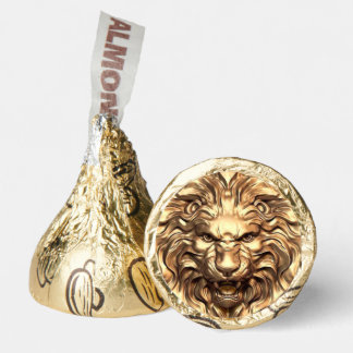 Roaring Gold Lion Head Hershey's Candy Favors