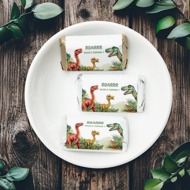  Roaring Good Time Dinosaur Party Hershey's Miniatures (Creator Uploaded)